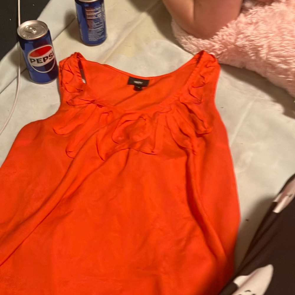 Red tank top